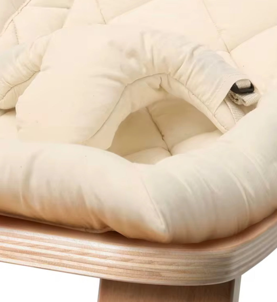 Nubabs Wooden Baby Rocker