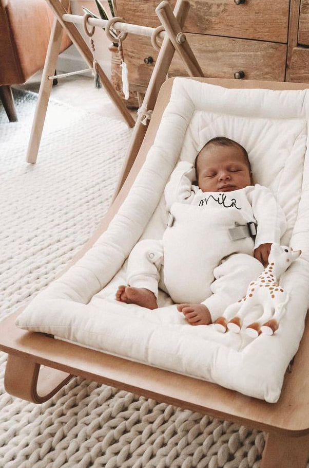 Nubabs Wooden Baby Rocker