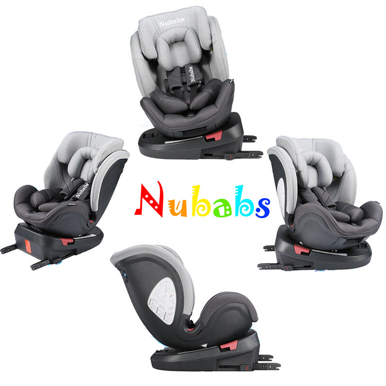 Nubabs 360 Rotate ISOFIX Car Seat(0-36kg)