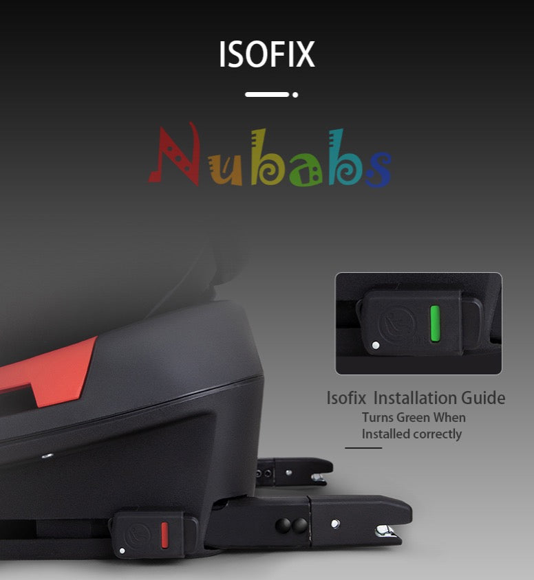 Nubabs 360 Rotate ISOFIX Car Seat(0-36kg)
