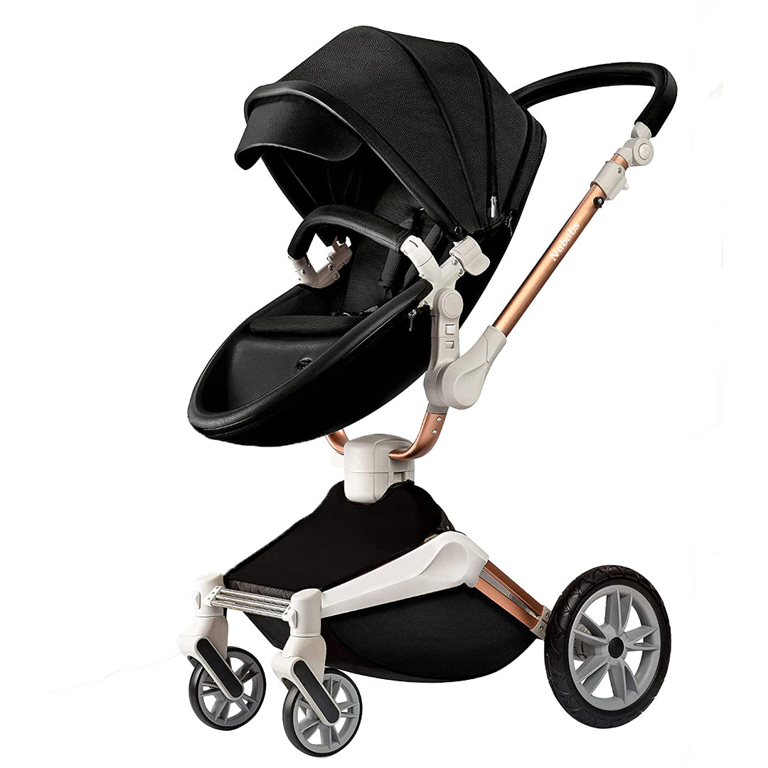 Nubabs Black 360 Degree Stroller & Pram