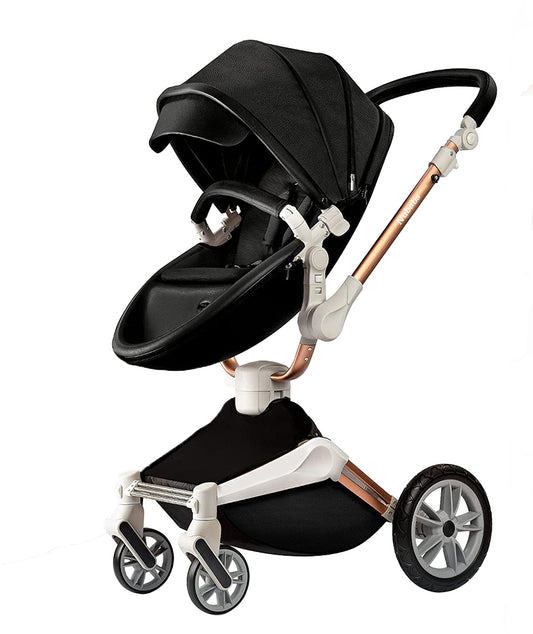 Nubabs Black 360 Degree Stroller & Pram