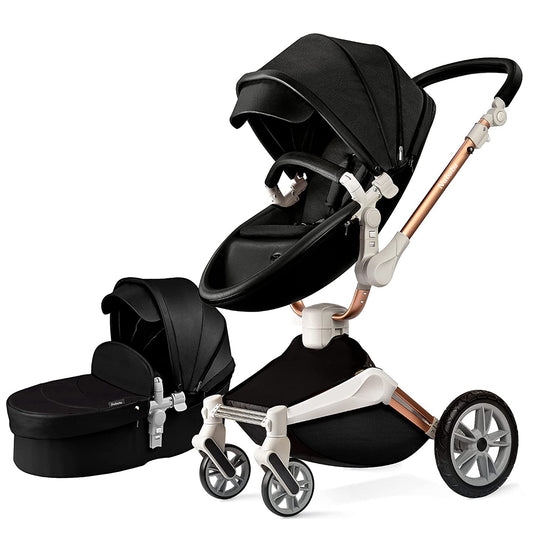Nubabs Black 360 Degree Stroller & Pram